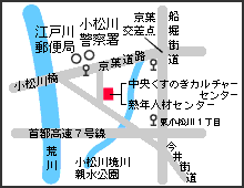 図　シルバー人材センター本部周辺地図