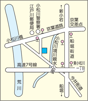 中央くすのきカルチャーセンター 周辺地図