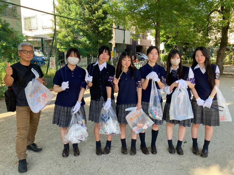 関東第一高等学校インターアクトクラブのみなさん