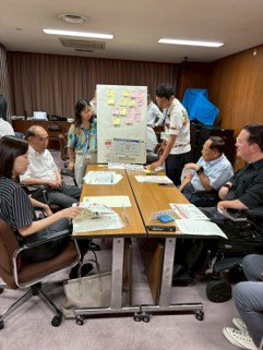 第1回持続可能な地域のあり方懇話会意見交換の様子