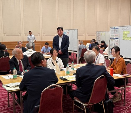 第2回持続可能な地域のあり方懇話会意見交換の様子