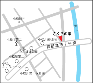 図　さくらの家周辺地図