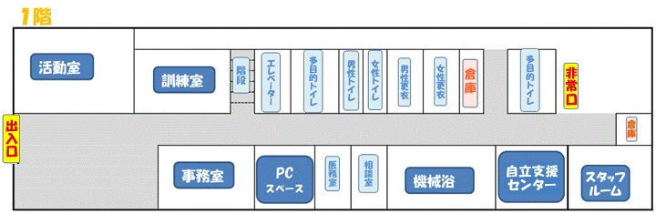 図　1階平面図