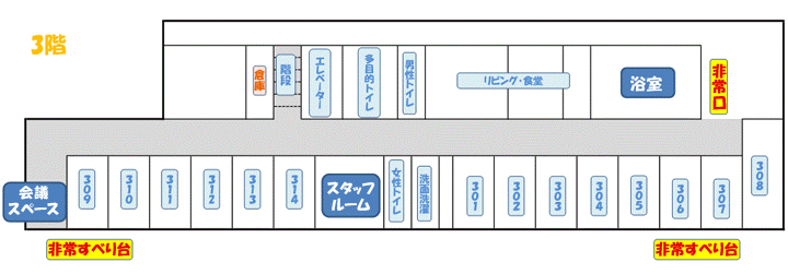 図　3階平面図