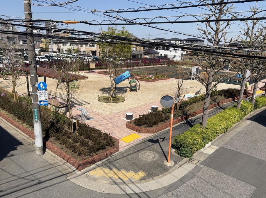 西一之江みのり公園の全景写真