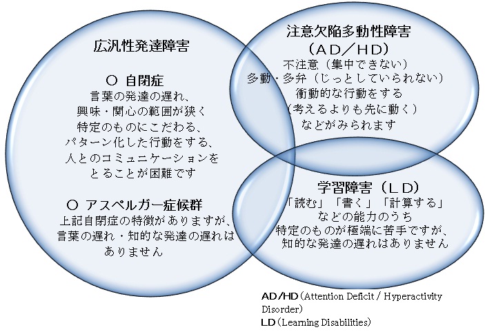 発達障害の表