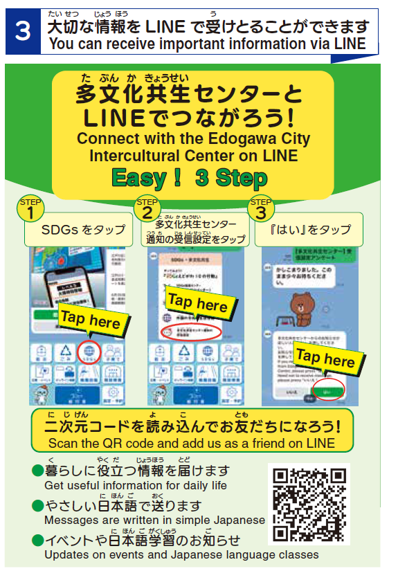 LINEの登録方法