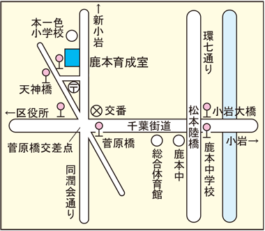 施設の案内図（略図）