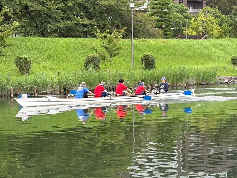 えどがわ区民レガッタの様子