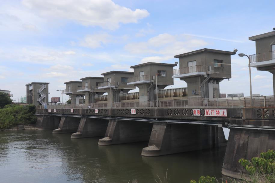 江戸川水閘門