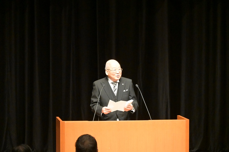 江戸川総合人生大学入学式の様子