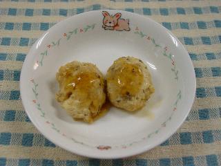 写真：やわらか豆腐団子