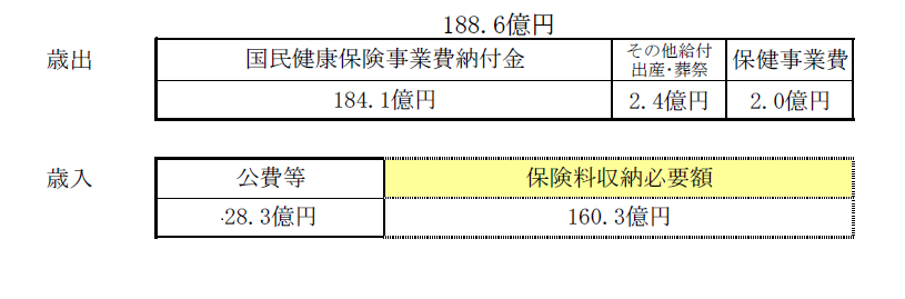 国民健康保険事業費納付（江戸川区）