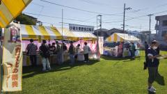 食文化の祭典コーナーの小岩大衆飲食店組合ブースの写真