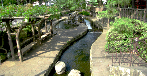 写真　古川親水公園1