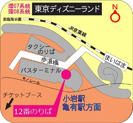 シャトル セブン 路線図 のりば案内 江戸川区ホームページ