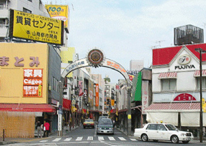 写真　区役所通り（サンロード）・現在