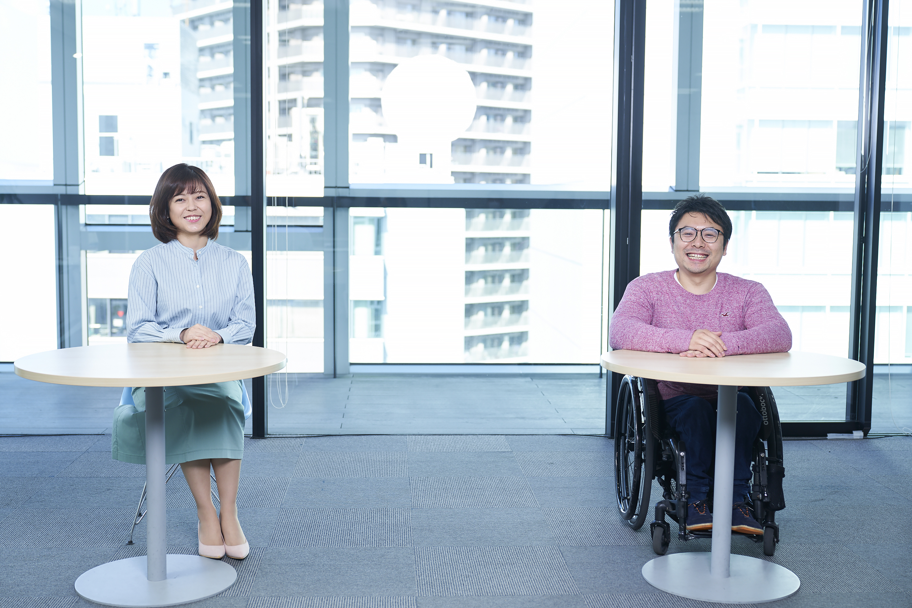 左から　久下真以子氏、上原大祐氏